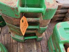 John Deere Suitcase Weights