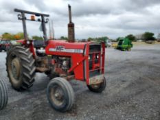 Massey Ferguson 255 Tractor 'Runs & Operates'