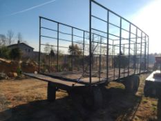 Bale King Metal Rack Wagon