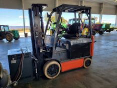 2019 Toyota 8FBCU30 Forklift 'Runs & Operates'