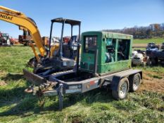Generator On Trailer 'NO TITLE'
