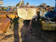 Delaval 375 Stainless Tank on Cart