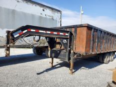 2005 PJ Gooseneck Dump Trailer 'Title in the Office'