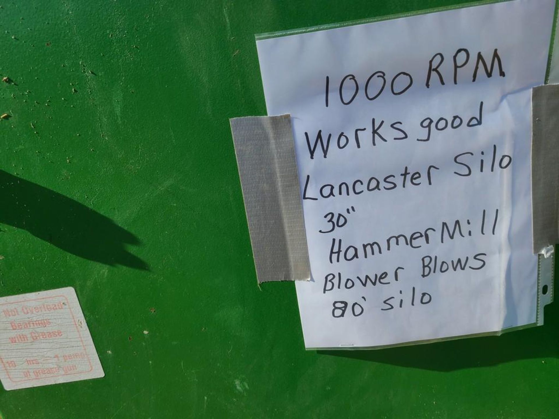 Lancaster Hammer Mill Blower - Image 6 of 31
