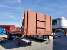 Flat Bed Trailer 'NO TITLE'