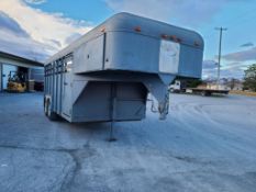 1982 Valley Gooseneck Livestock Trailer 'NO TITLE'