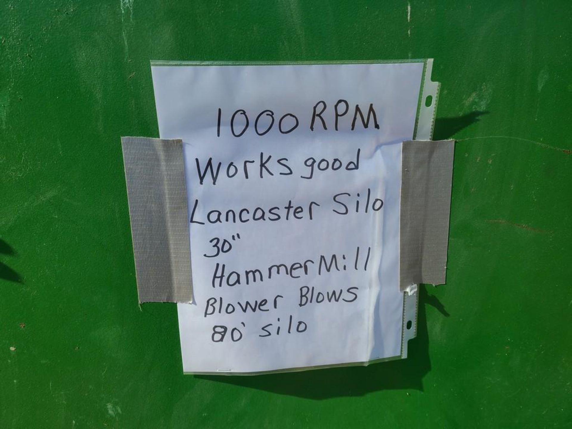 Lancaster Hammer Mill Blower - Image 5 of 31