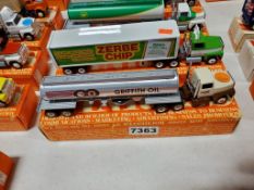 Winross Truck Tractor With Tank Trailer