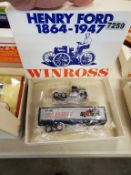 Winross Truck Tractor With Van Trailer