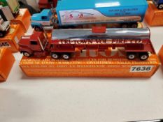 Winross Truck Tractor With Tank Trailer