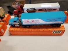 Winross Truck Tractor With Van Trailer