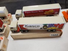 Winross Truck Tractor With Van Trailer