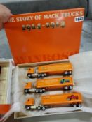 Winross Truck Tractor With Van Trailer