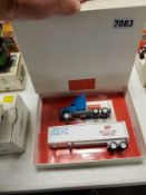 Winross Truck Tractor With Van Trailer