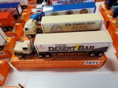 Winross Truck Tractor With Van Trailer