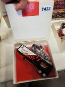 Winross Truck Tractor With Van Trailer