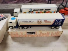 Winross Truck Tractor With Van Trailer