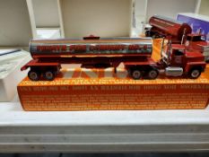 Winross Truck Tractor With Tank Trailer