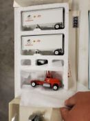 Winross Truck Tractor With Double Trailers