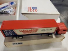 Winross Truck Tractor With Van Trailer