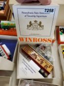 Winross Truck Tractor With Flat Bed Trailer