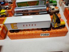 Winross Truck Tractor With Van Trailer