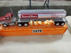 Winross Truck Tractor With Tank Trailer