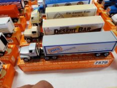 Winross Truck Tractor With Van Trailer