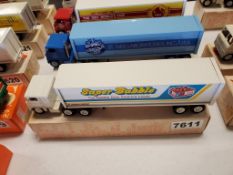 Winross Truck Tractor With Van Trailer