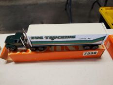 Winross Truck Tractor With Tank Trailer