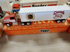 Winross Truck Tractor With Van Trailer