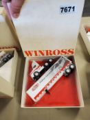 Winross Truck Tractor With Van Trailer