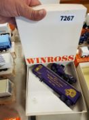 Winross Truck Tractor With Van Trailer