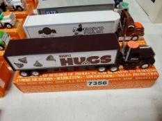 Winross Truck Tractor With Van Trailer