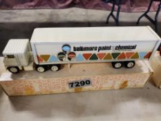 Winross Truck Tractor With Van Trailer