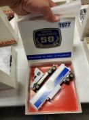 Winross Truck Tractor With Van Trailer