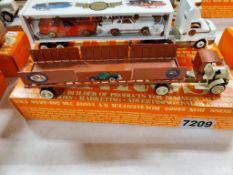 Winross Truck Tractor With Flat Bed Trailer