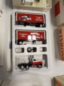 Winross Truck Tractor With Double Trailers