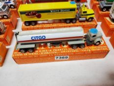 Winross Truck Tractor With Tank Trailer