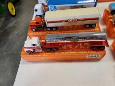 Winross Truck Tractor With Tank Trailer