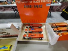 Winross Truck Tractor With Van Trailer