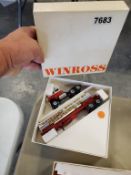 Winross Truck Tractor With Tank Trailer