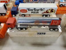 Winross Truck Tractor With Tank Trailer