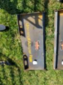 Land Honor Weld On Plate 'NEW'