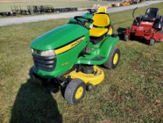 John Deere X300 Riding Tractor 'Ride & Drive'