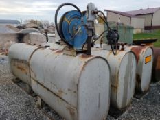 Tank With Pump & Fill Hose