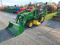 John Deere 855 Compact Loader Tractor 'Ride & Drive'