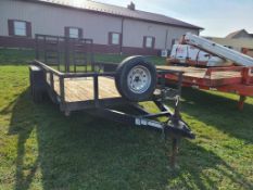 2010 Holmes 610X16R7K Landscape Trailer 'Title in the Office'