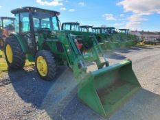 2016 John Deere 5075E Cab Loader Tractor 'Runs & Operates'