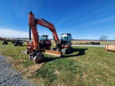 Kubota KX080-4 Midi Excavator 'Runs & Operates'